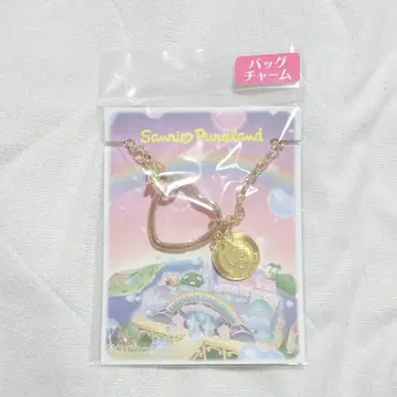 산리오퓨로랜드 한정판 30주년 로고 포함 백참 헬로키티