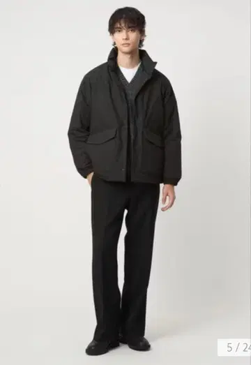 ADS 다운 블루종 발수 블랙 XL 사이즈