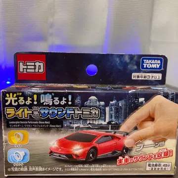 라이트&사운드 토미카 람보르기니 우라칸 레드
