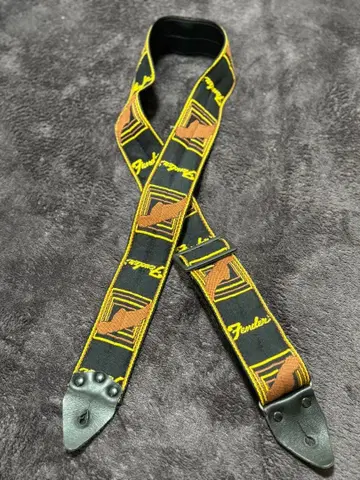 Fender 스트랩 가로 로고 센터 봉제 플라스틱 버클