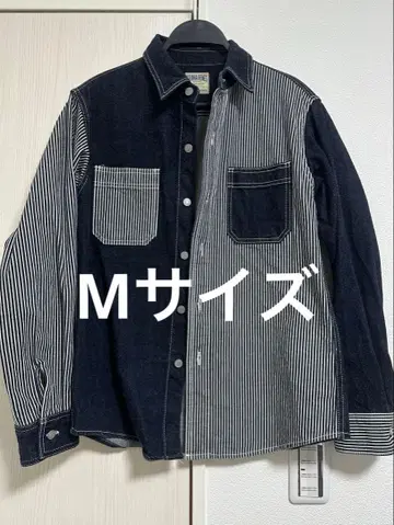 코지마 청바지 멀티 콤보 워크 셔츠 데님 히코리 [ RNB-281S ]