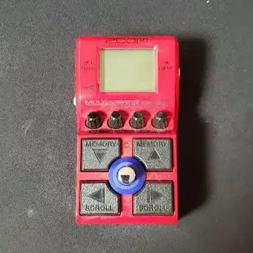 ZOOM MS-60B 이펙터 레드