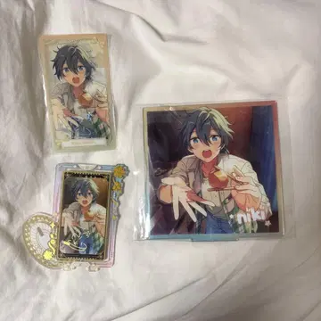 앙스타 시이나 니키 아크릴 스탠드 동심진장 중국 클리어 카드