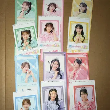 초 두근거림 선전부 10th ANNIVERSARY 복권 E상 6종 세트