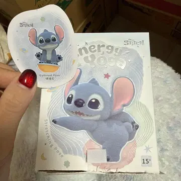 디즈니 스티치 Energy YOGA 피규어 짐나스트 포즈 새상품