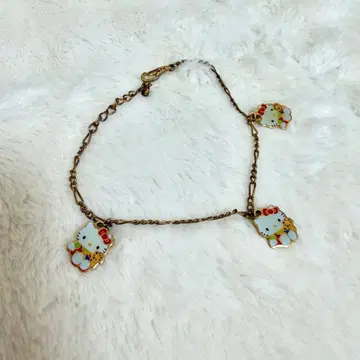 [레어] 헬로키티 참 팔찌 1995년 헤이세이 레트로