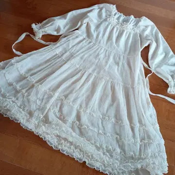 PINKHOUSE 도트 튤 열쇠 고양이 왕관 플로키 프린트 원피스