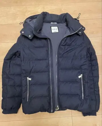 TATRAS 다운 자켓 네이비 M~L 울+캐시미어 혼방