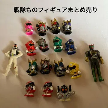 전대물 피규어 묶음 판매 17체