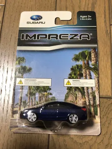 SUBARU IMPREZA 다크 블루 미니카
