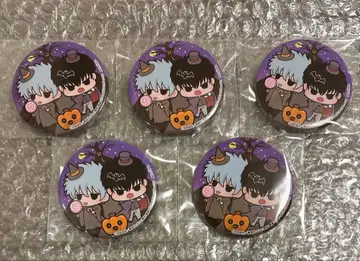 은혼 포춘 배지 캔뱃지 10월 할로윈 긴토키 히지카타