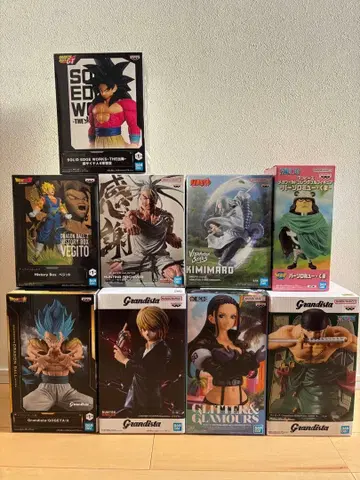 애니메이션 피규어 9개 세트 묶음 판매