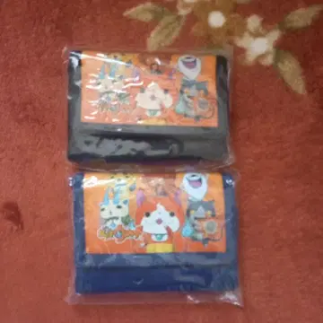 요괴워치 지갑 블랙 블루 2개 세트