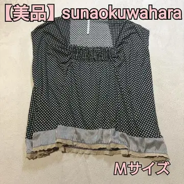 [새상품급] sunaokuwahara 프렌치 슬리브 블라우스 M 사이즈