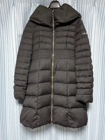 [중고품] TATRAS 후드 부착 다운 자켓 다크 그레이