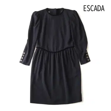 레어 ESCADA 에스카다 독일제 빈티지 원피스 블랙 36