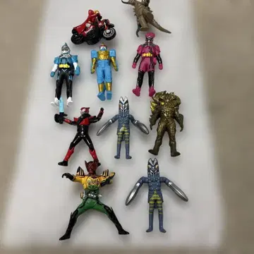 가면라이더 피규어 세트 10체