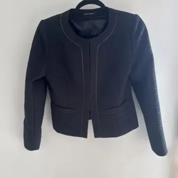 BLACK GALLERY 노카라 자켓 블랙