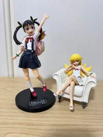 모노가타리 시리즈 피규어 2개 세트 오시노 시노부 / 하치쿠지 마요이