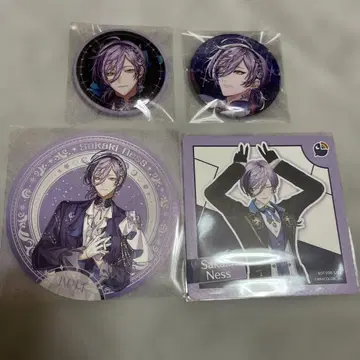 니지산지 IMPACT 월조 사카키 네스 캔뱃지 애니메이트 특전 코스터