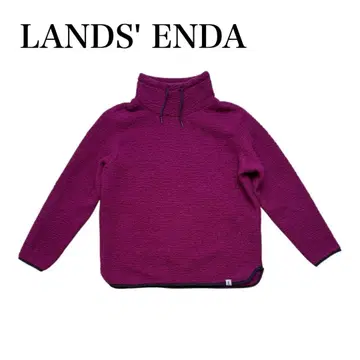 LANDS' ENDA 하이넥 플리스