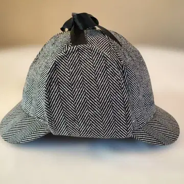 디어스토커 셜록 홈즈 탐정 귀도리 부착 모자 캡