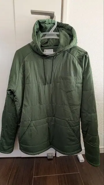 [새상품급] SVOLME 후드 부착 자켓 올리브 그린 축구