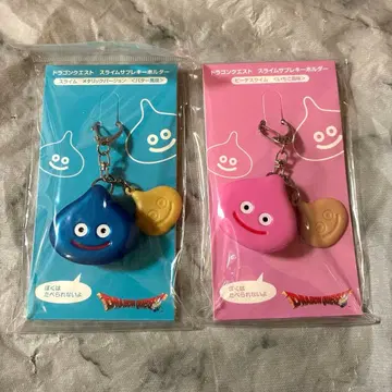 드래곤 퀘스트 슬라임 사브레 키링 메탈릭 버전 피치 슬라임