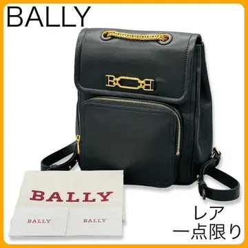 새상품급 BALLY VALMA 발리 백팩 블랙 가죽 여성용