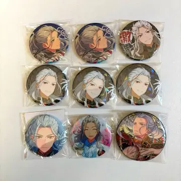 란 나기사 캔뱃지 9점 묶음 판매