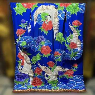 우치카케 이로 우치카케 순수 실크 크레이프 원단