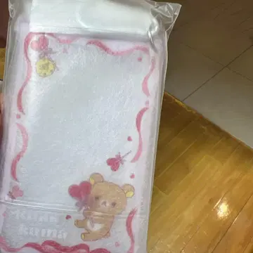 리락쿠마 스토어 한정판 봉제 인형 하트 테마 클리어 멀티 케이스