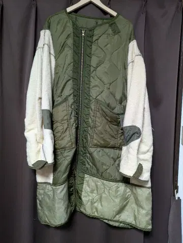 빈티지 코트 프리 오버 사이즈 1점물 M65M51MIX 미군 실물