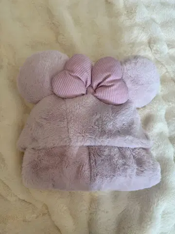 미니 후드 부착 판초 담요 디즈니