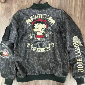BETTY BOOP 바시티 자켓