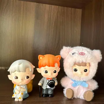 캐릭터 인형 3체 세트 hacipupu