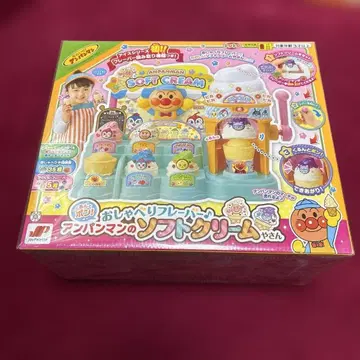 빙글퐁! 말하는 플레이버 호빵맨 소프트 아이스크림 가게