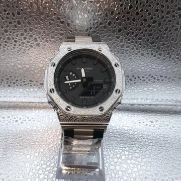 미사용 G-SHOCK GA-2100 카시오크 커스텀 CASIO
