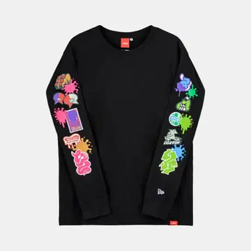 스플래툰 롱T SQUID or OCTO splatoon M 사이즈