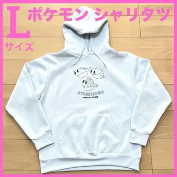 [ 새상품 미사용 ] 포켓몬 샤리타츠 후드티 L 사이즈 아이스 그레이