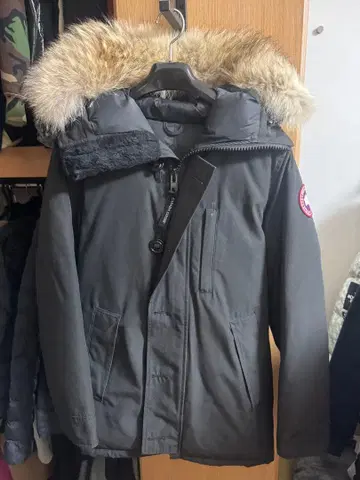 CANADA GOOSE 다운 자켓 블랙 재스퍼 XS