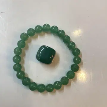 아벤츄린 그린 컬러 팔찌