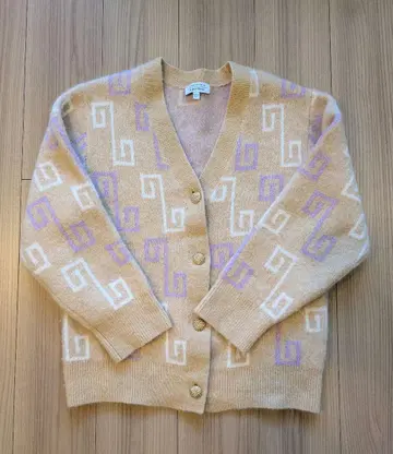 &other stories 기하학 패턴 가디건