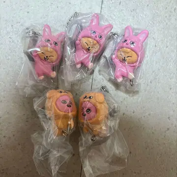 skzoo 가챠 집게로 집어 연결하는 마스코트 vol.2 돼끼 퍼핌 5개