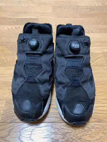 리복 펌프 퓨리 블랙 28cm