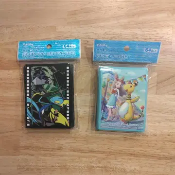 포켓몬 카드 슬리브 미캉 인텔리온 2점 set