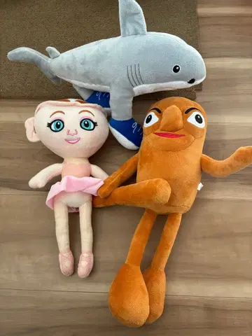 봉제 인형 세트 발레리나 카푸치노들