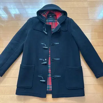 GLOVERALL 네이비 더플 코트