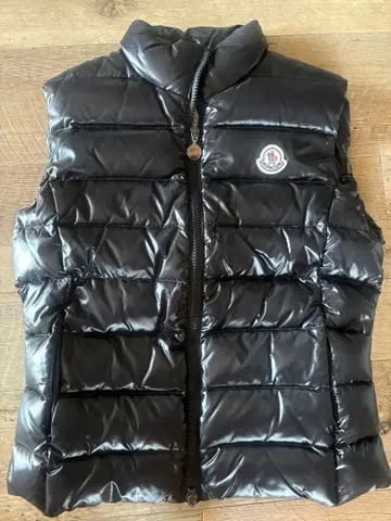 Moncler 블랙 다운 베스트 사이즈 0