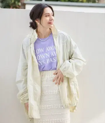 BAYFLOW 경량 스트레스 프리 몬스터 라이트 코트 S 사이즈 아이보리